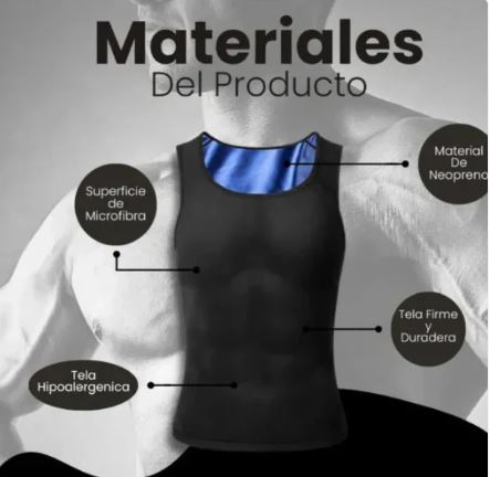 🎁Promoción del 50%🎁 Camiseta Faja Efecto Sauna: Para Hombres y Mujeres